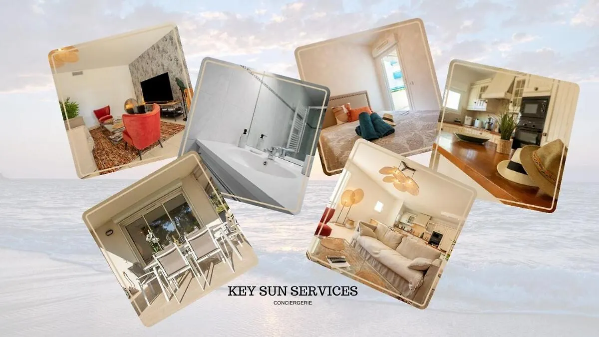 Apartment Charmant 73M Carre -Piscine-500 M De La Mer-Parking Saint-Raphael